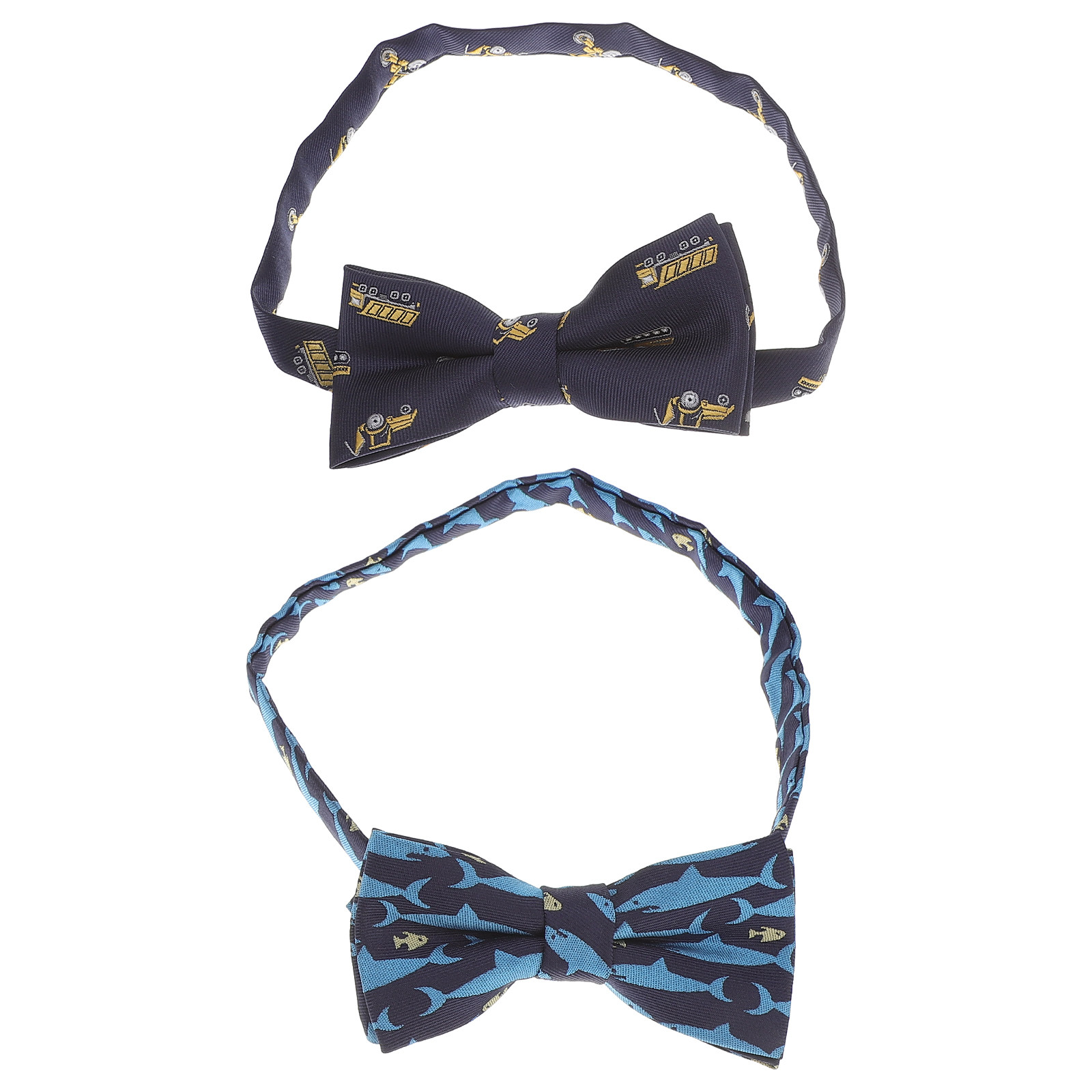 Bow Tie Pre Tied - 2Pcs Cartoon Bow Tie Kids Adjustable
