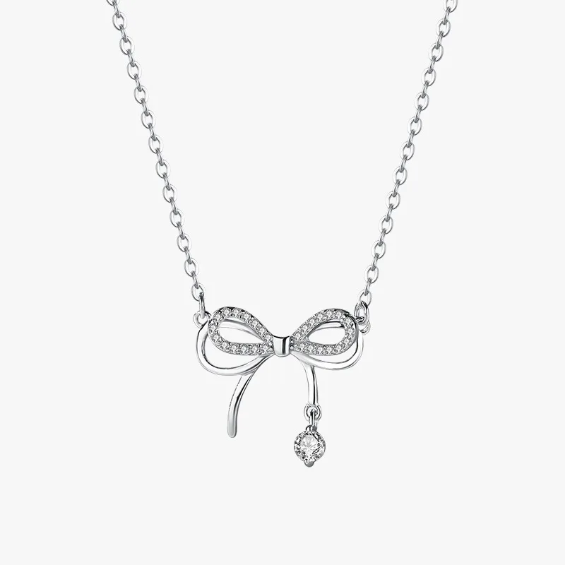 Tie Clip Silver - Real Money 925 Sterling Silver Women's