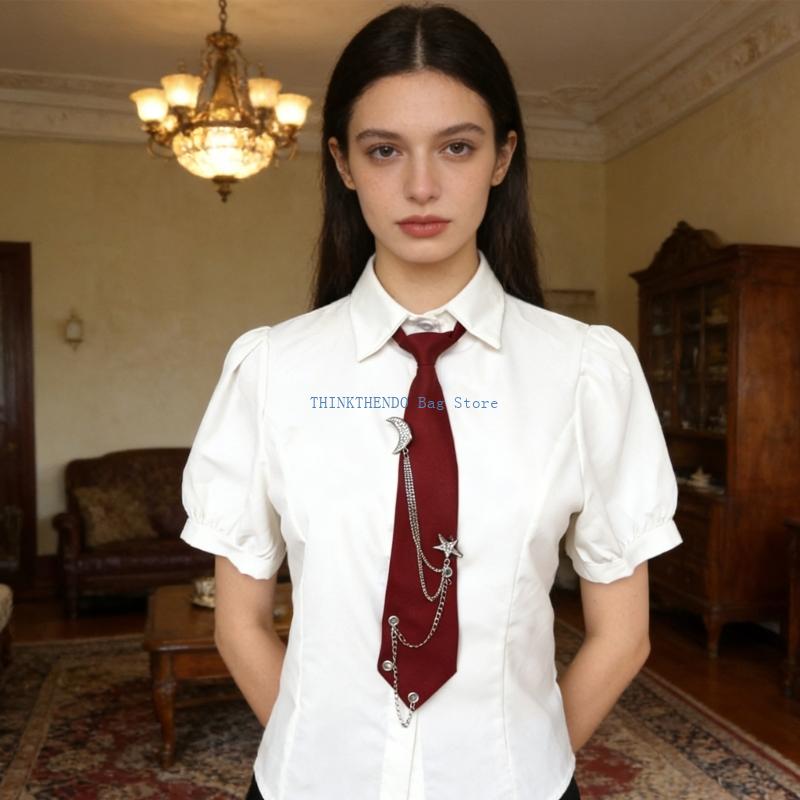 Bow Tie Pre Tied - 340D Uniform Ties School Girls Metal