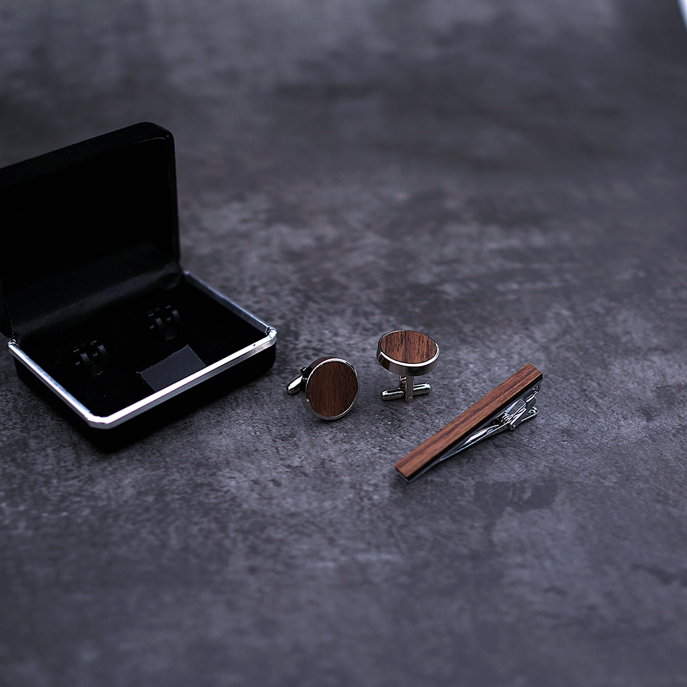 High Quality Cuff links neckti - Tie Bar Set Gift recension och pris