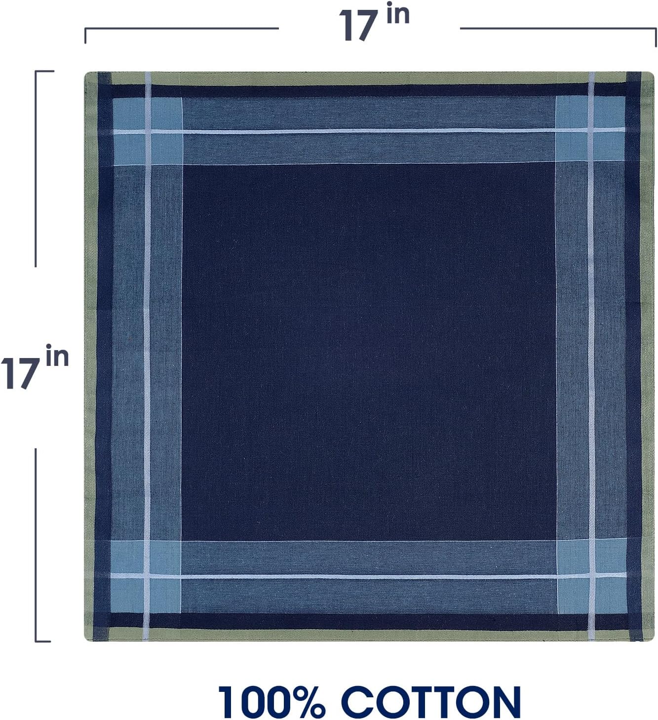 100% Cotton Handkerchiefs for  - Handkerchief Cotton Men recension och pris