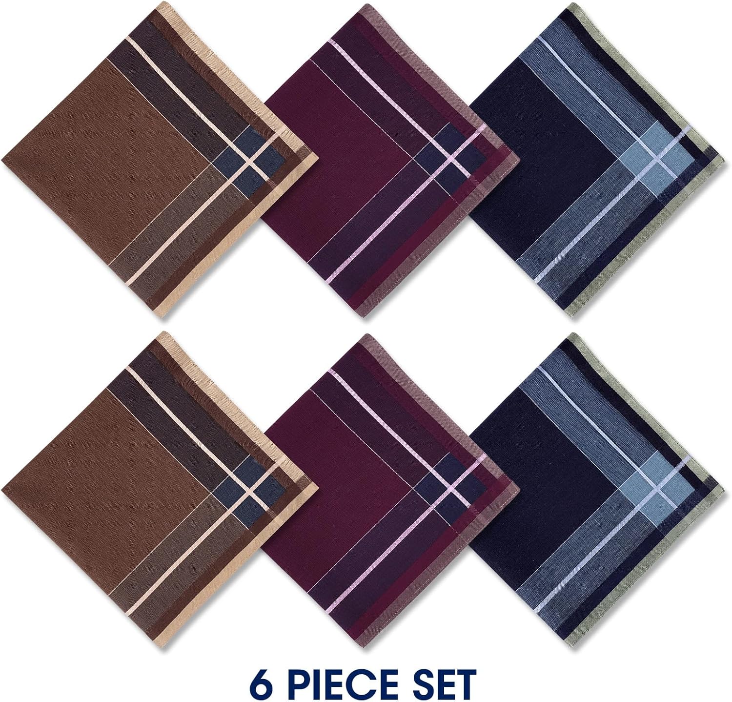 100% Cotton Handkerchiefs for  - Handkerchief Cotton Men recension och pris