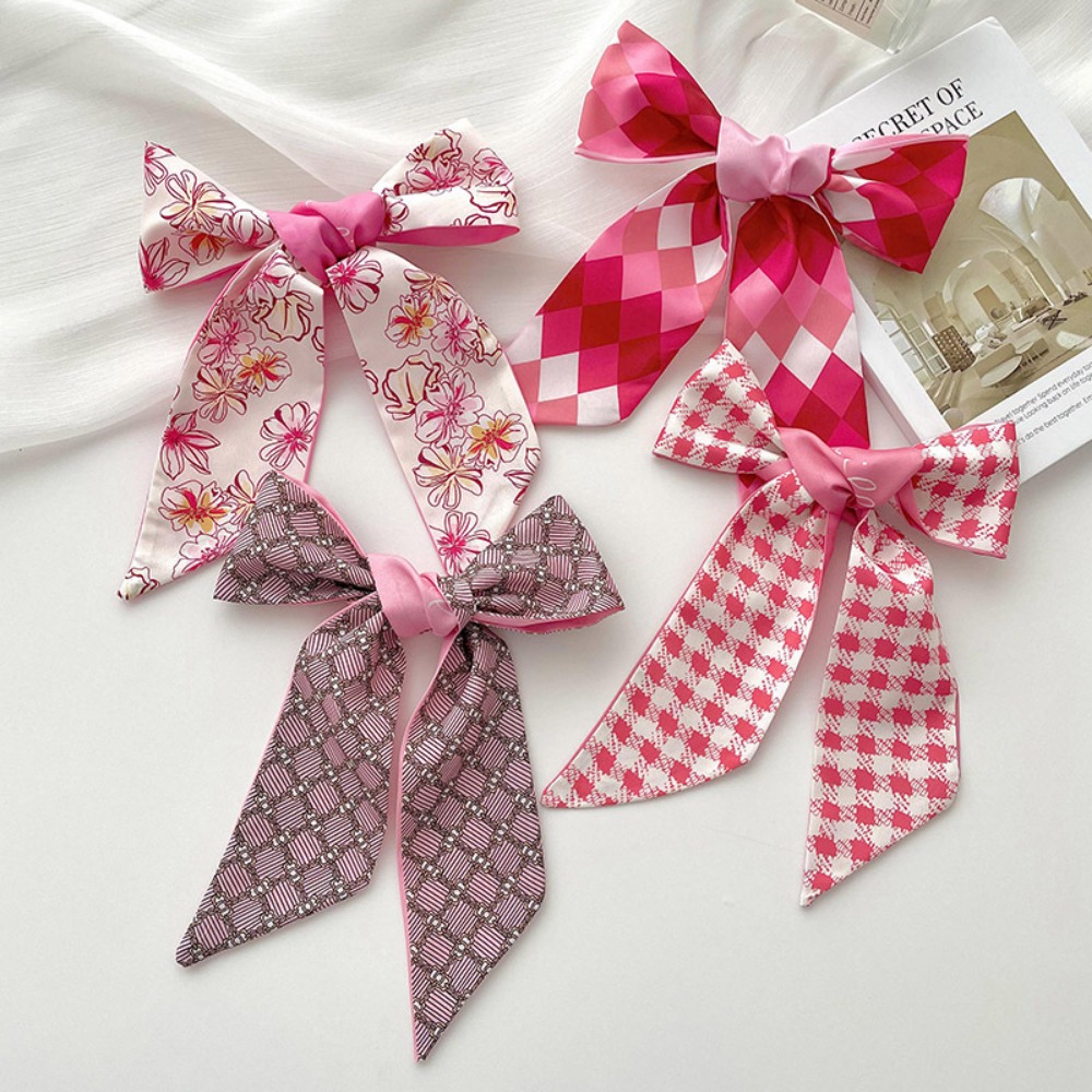2-6pcs/set Silk Satin Scarf Wo - Ascot Neck Scarf recension och pris