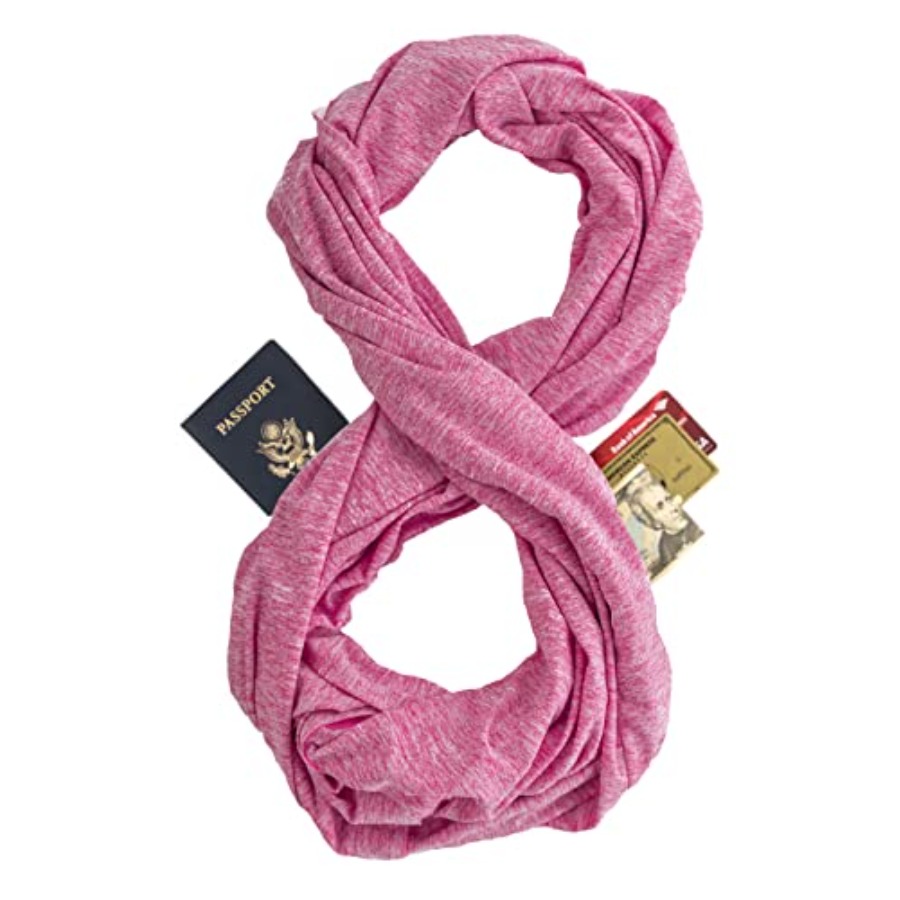 Infinity Travel Scarf Loop wit - Infinity Scarf Knit recension och pris