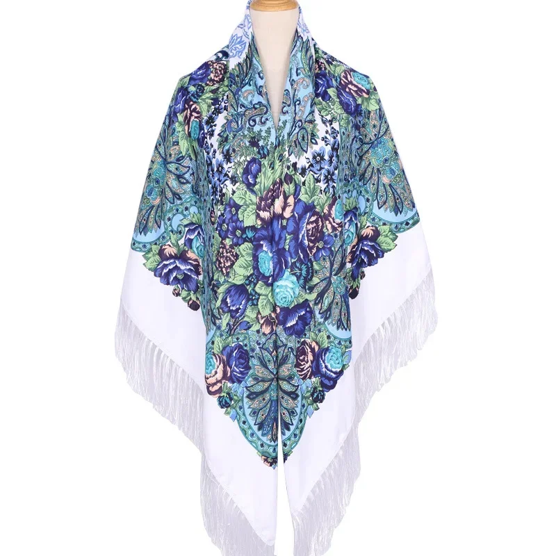 160*160cm Ethnic Large Square  - Woven Scarf Blanket recension och pris