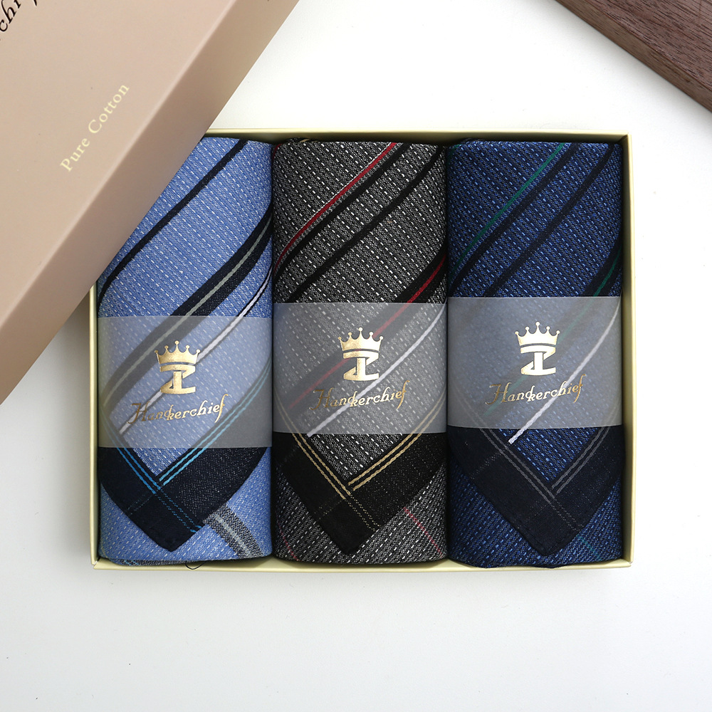 43cm Men Vintage Cotton Handke - Handkerchief Cotton Men recension och pris