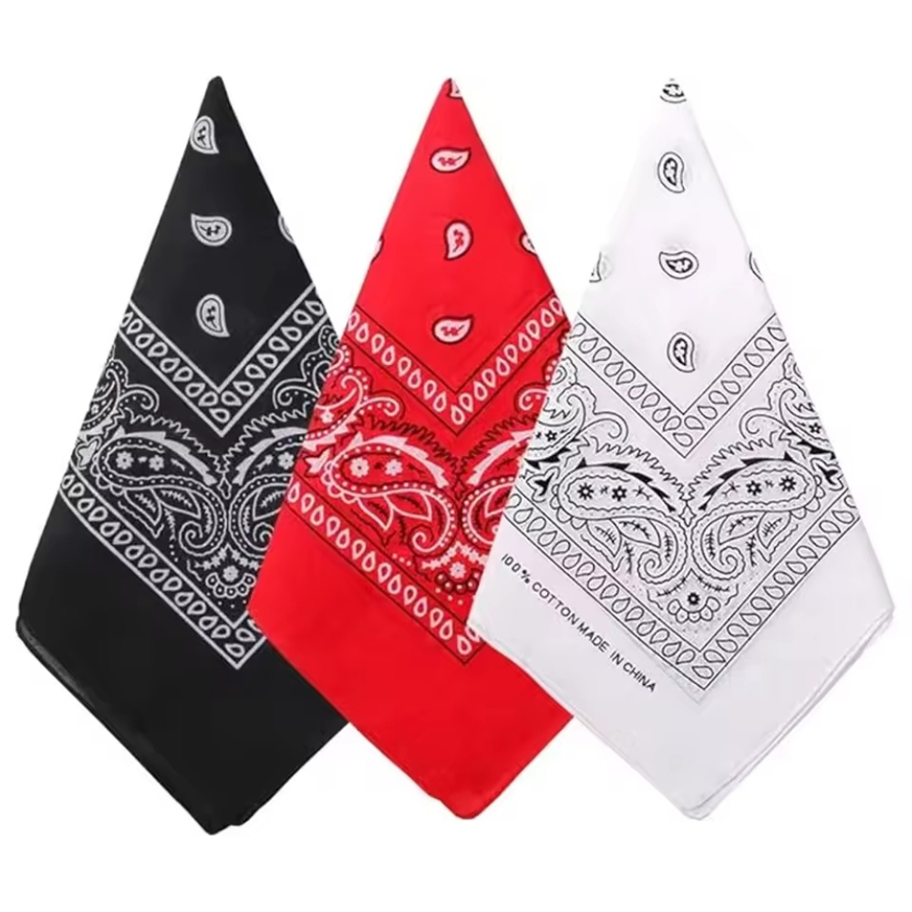 Hip Hop Cowboy Paisley Scarf L - Face Scarf Mask recension och pris