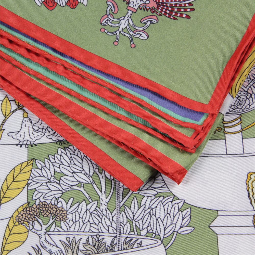 POBING Hand Rolled Twill Silk  - Face Scarf Mask recension och pris