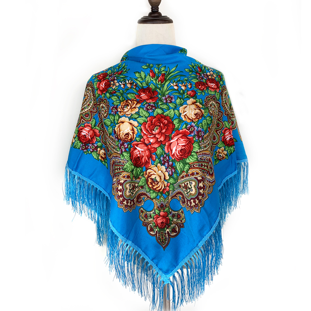 115*115cm Luxury Floral Print  - Bandana Cotton recension och pris