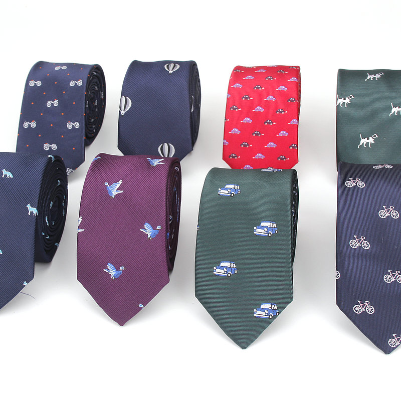 2018 Brand New Tie For Men Pol - Skinny Tie Men recension och pris