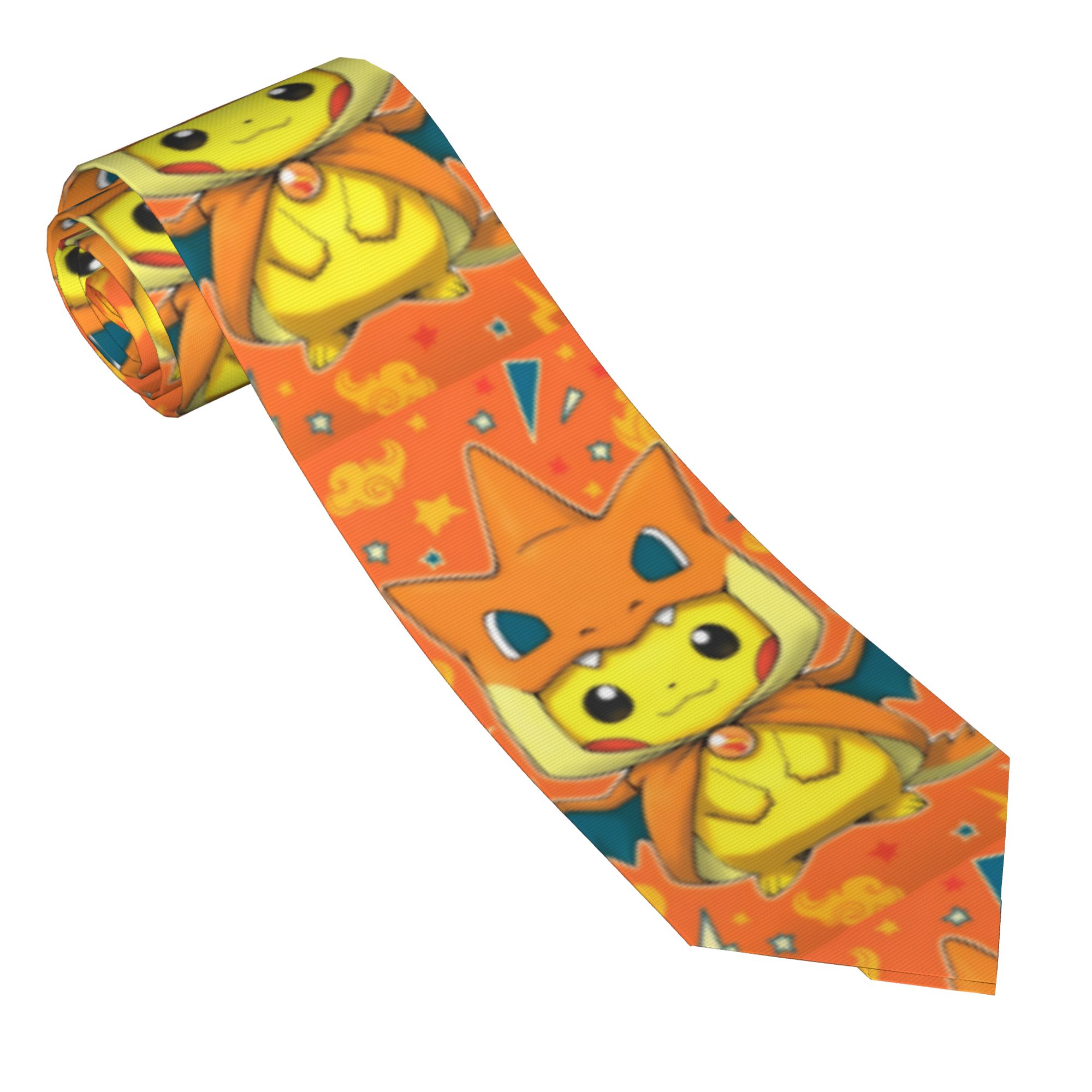 Cute Cartoon Manga Pokemoned N - Skinny Tie Men recension och pris