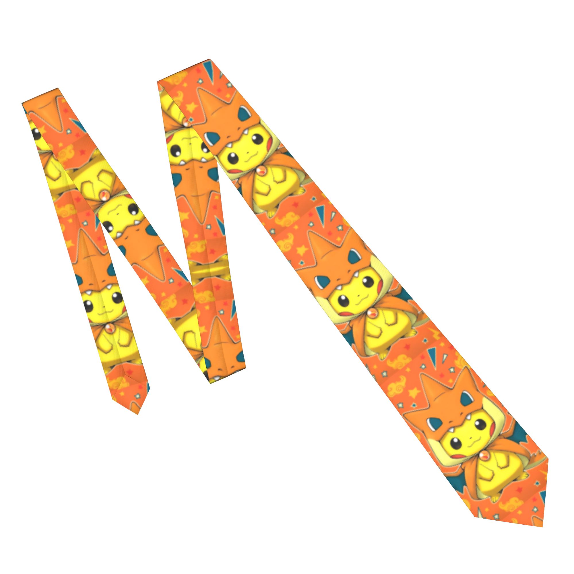 Cute Cartoon Manga Pokemoned N - Skinny Tie Men recension och pris