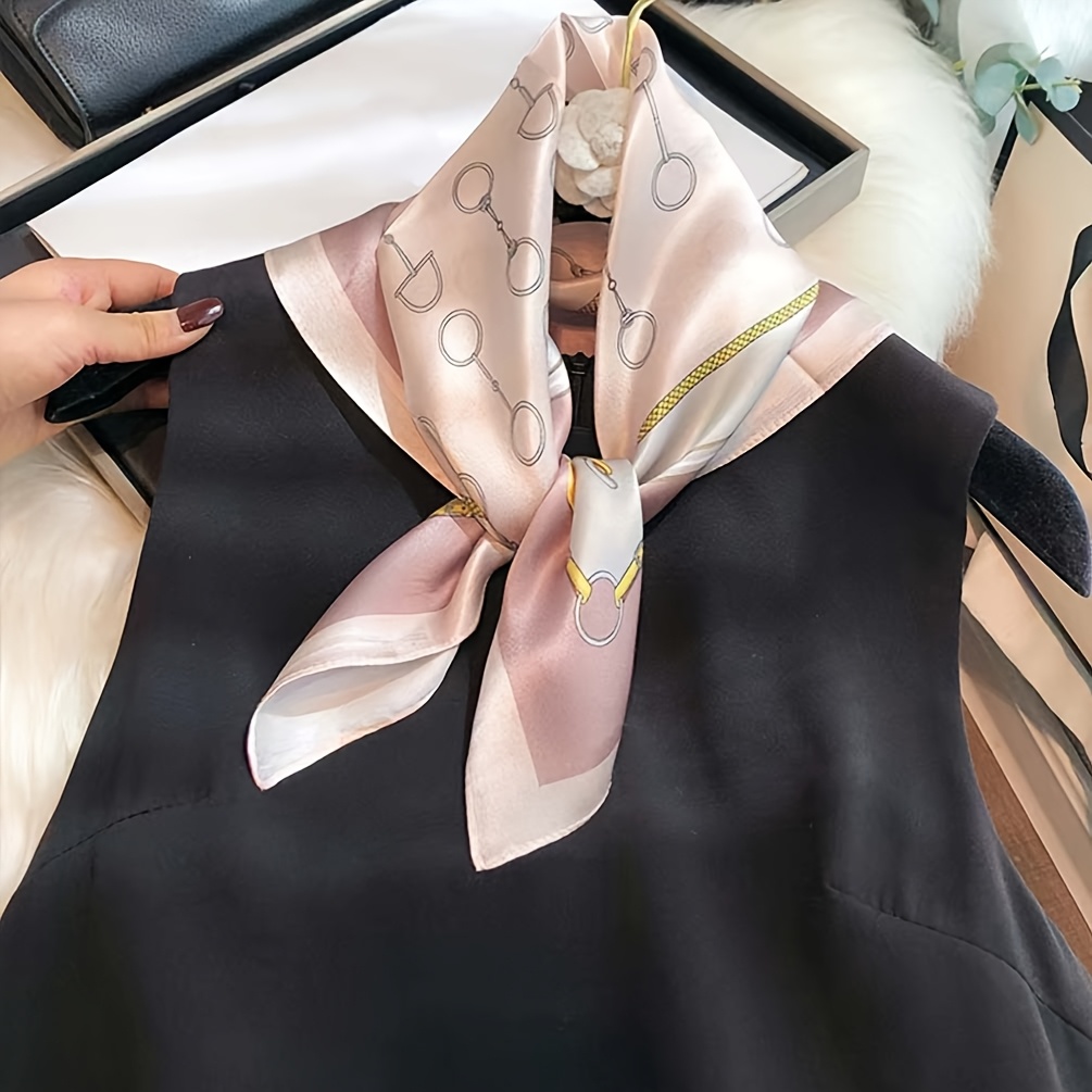 Luxury 100% Pure Silk Square S - Silk Neck Scarf recension och pris