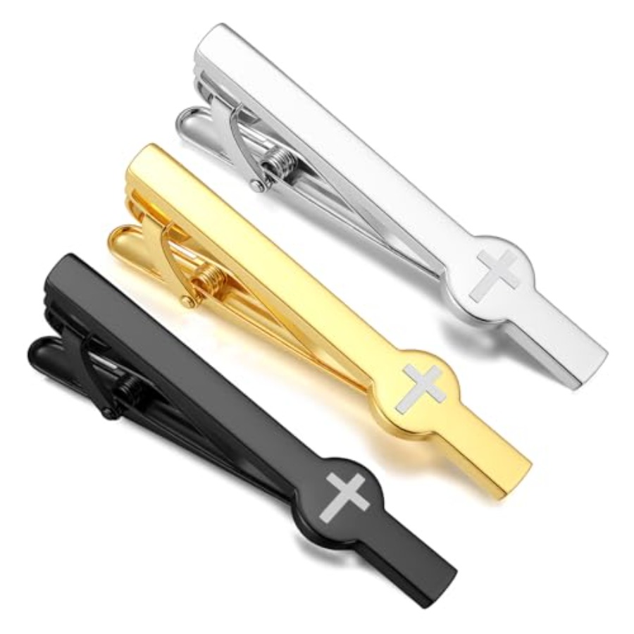 Tie Clips for Men 3Pcs Tie Bar - Tie Bar Set Gift recension och pris