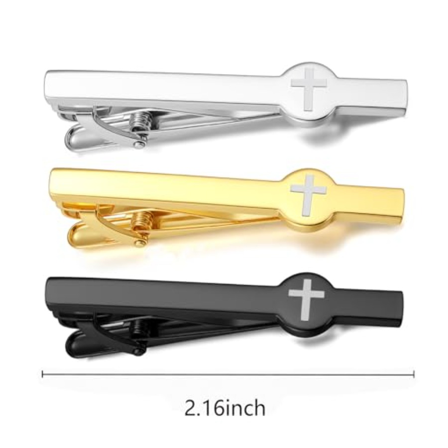 Tie Clips for Men 3Pcs Tie Bar - Tie Bar Set Gift recension och pris