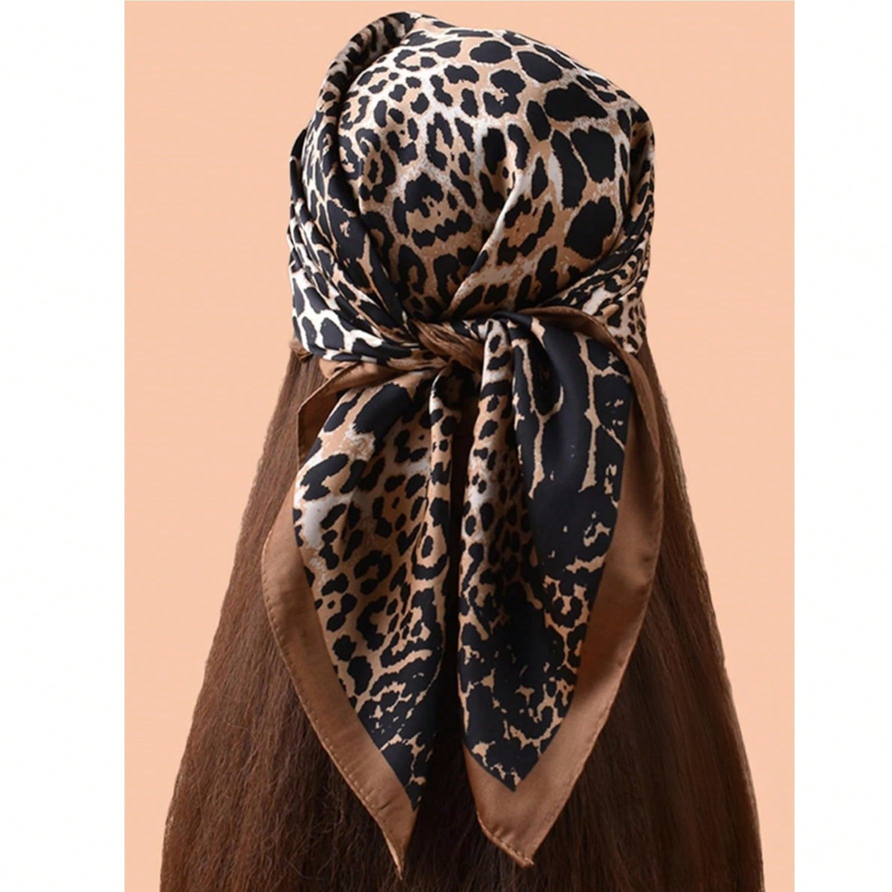 1pc Luxury Brand Leopard Print - Bandana Cotton recension och pris