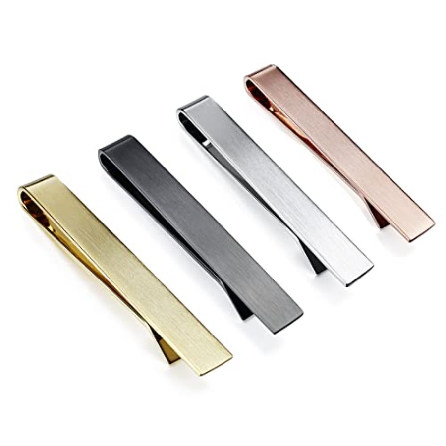 HAWSON 2 inch Tie Clips for Me - Tie Bar Set Gift recension och pris