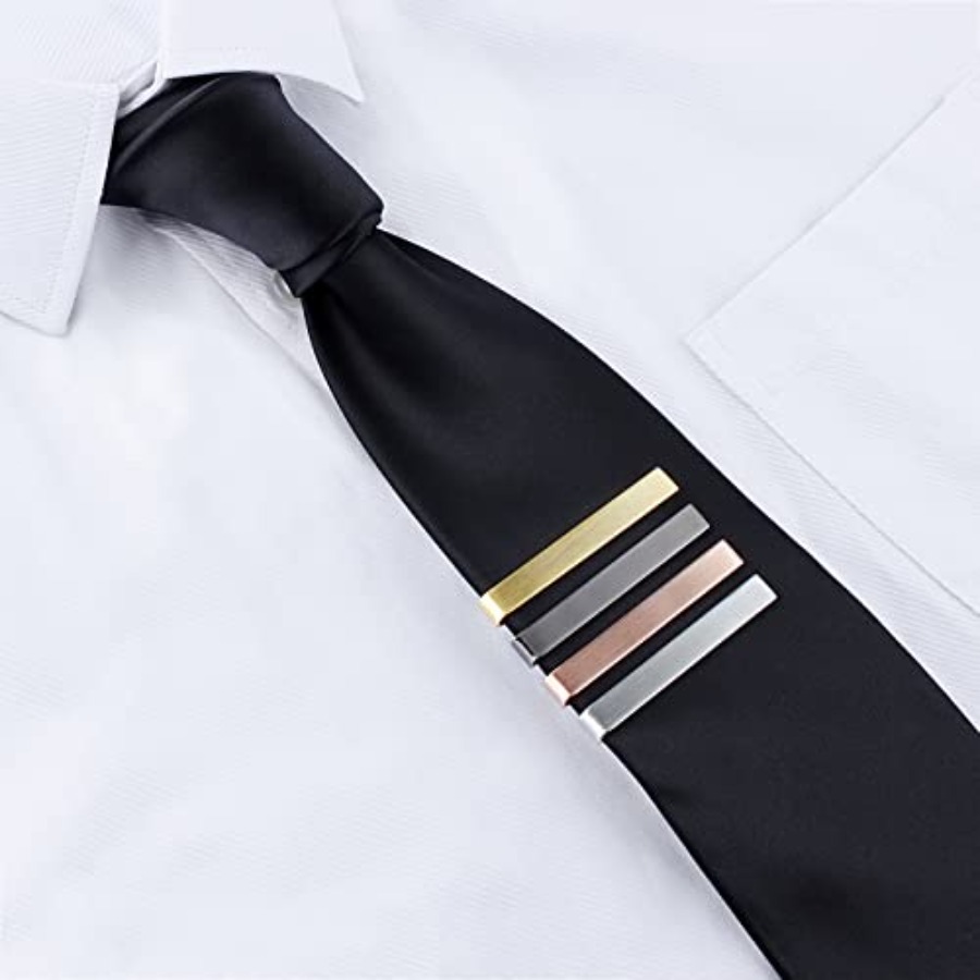 HAWSON 2 inch Tie Clips for Me - Tie Bar Set Gift recension och pris