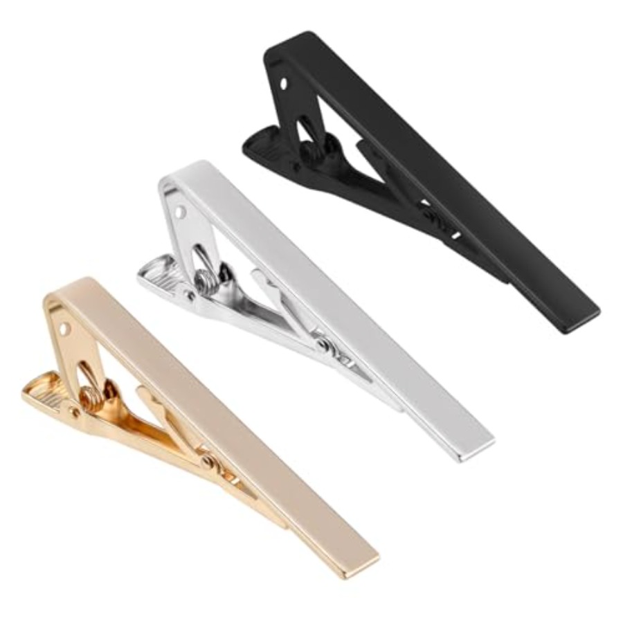 3 Pack Tie Clips for Men Tie B - Tie Bar Set Gift recension och pris