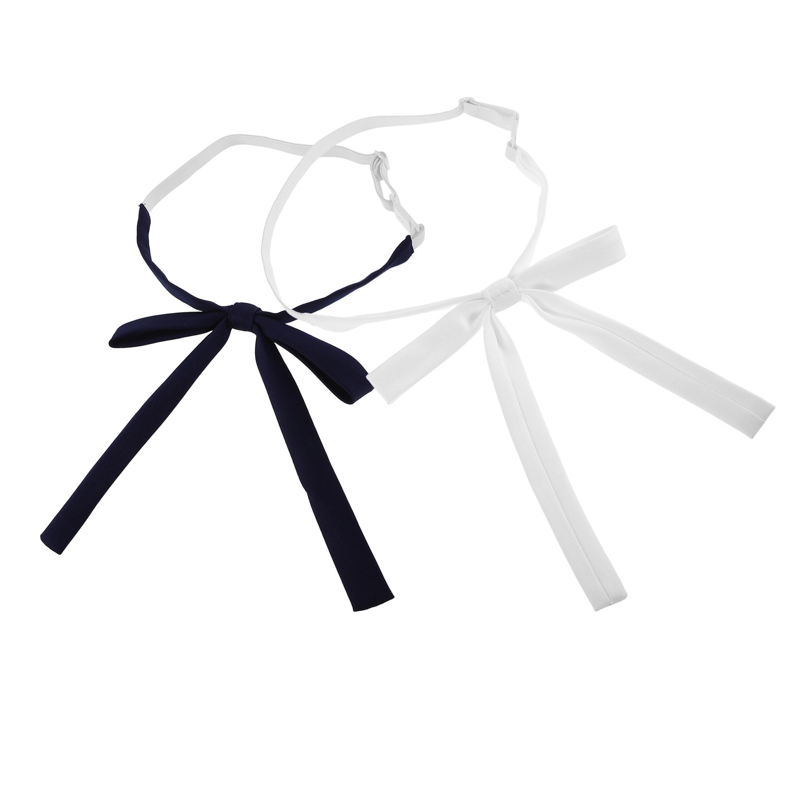 2Pcs Japanese Style Narrow Bow - Bow Tie Pre Tied recension och pris