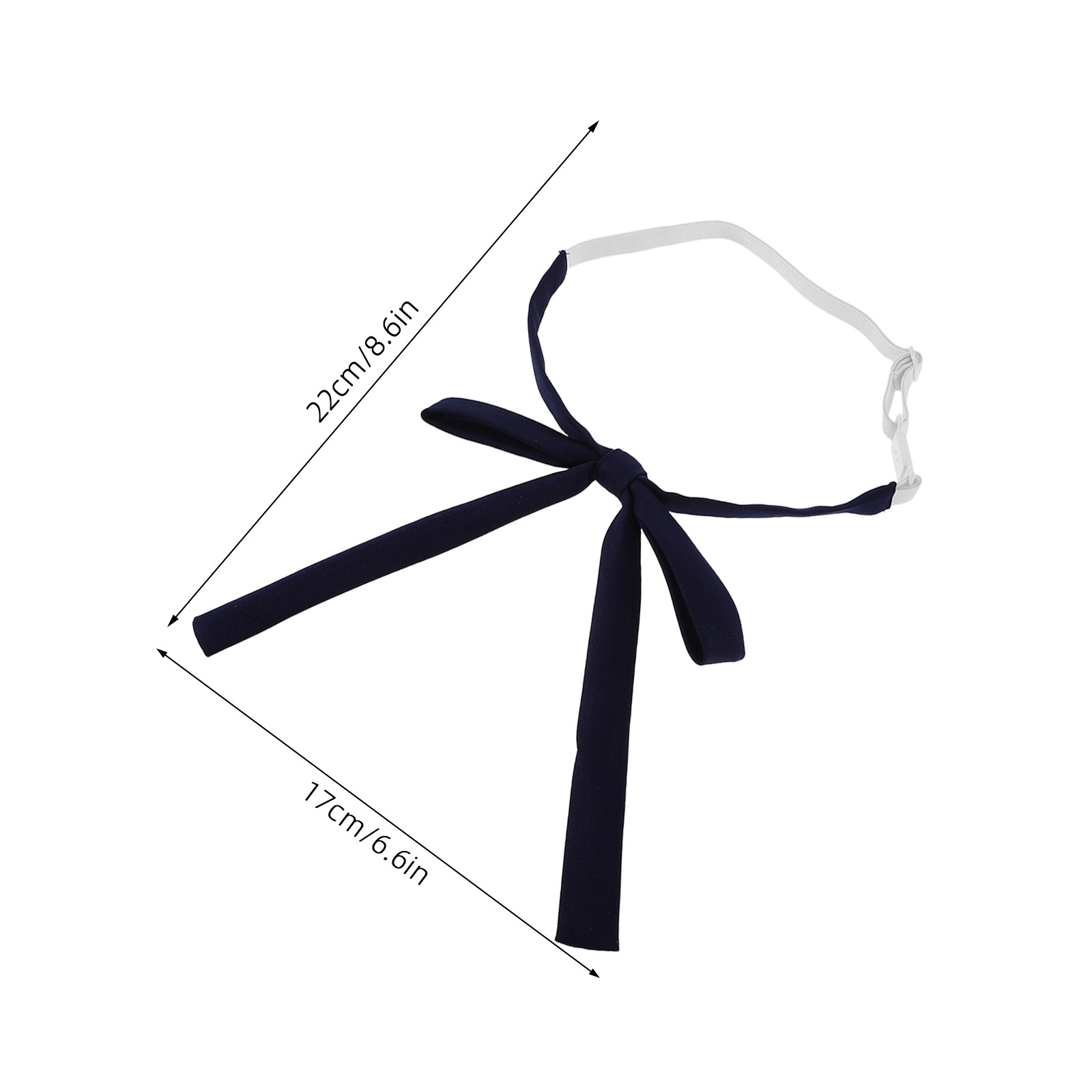 2Pcs Japanese Style Narrow Bow - Bow Tie Pre Tied recension och pris