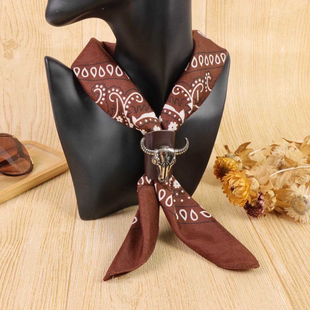 Artistic Cotton Square Scarf A - Ascot Neck Scarf recension och pris