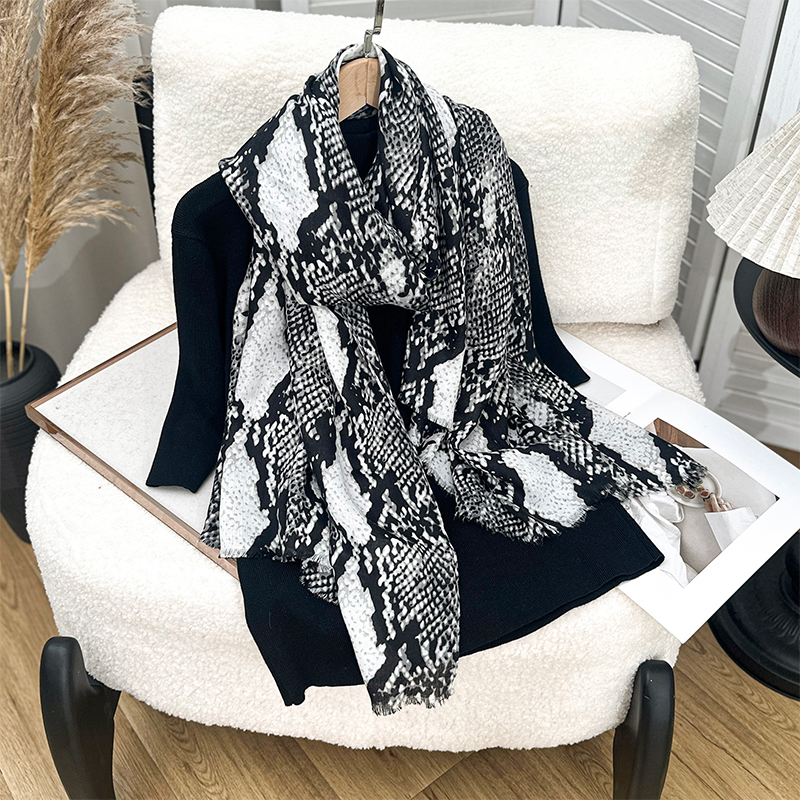 Luxury Brand Scarf Leopard pri - Pashmina Wrap Large recension och pris