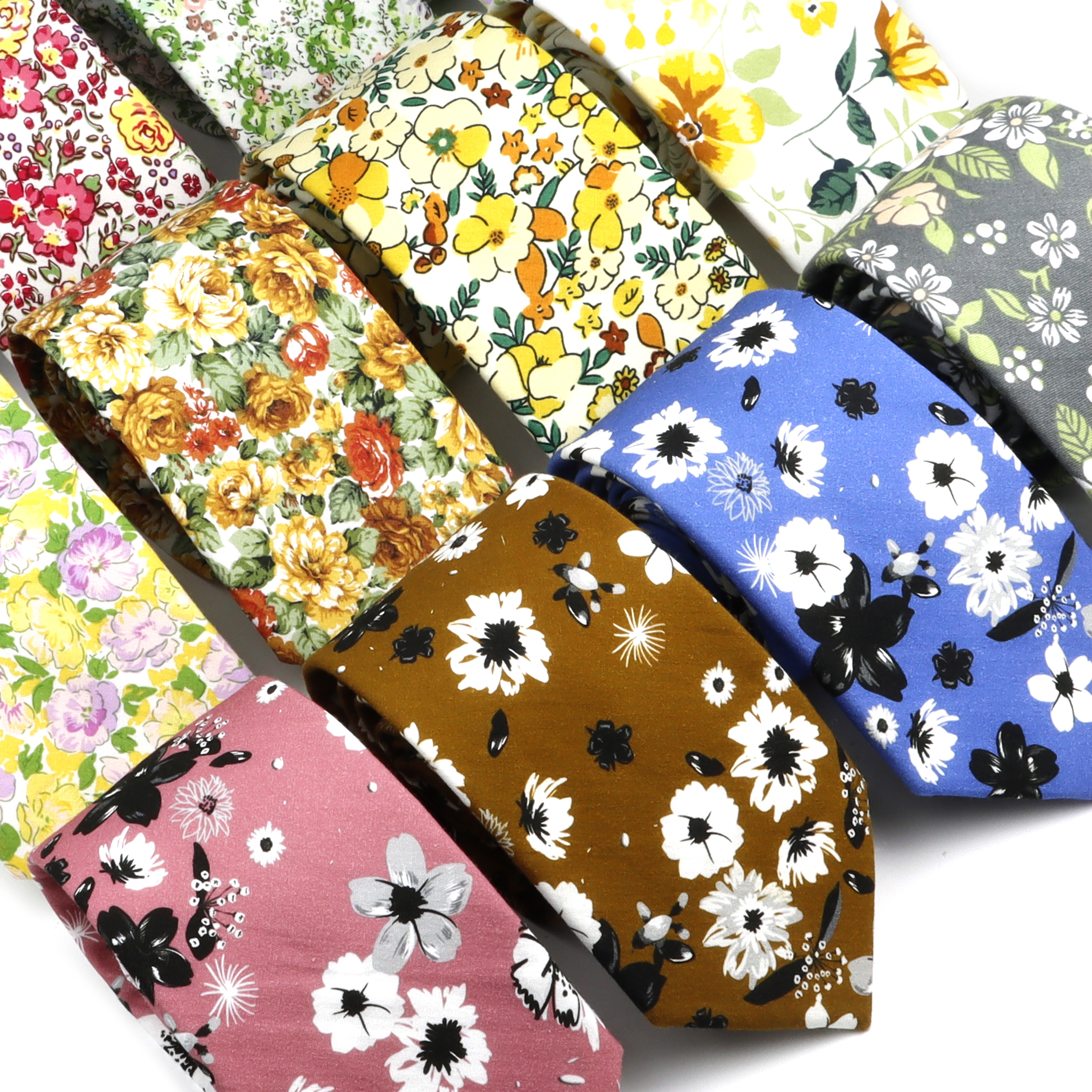 New Elegant Floral Tie For Men - Skinny Tie Men recension och pris