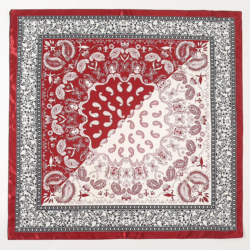 Satin Square Scarf Women Musli - Face Scarf Mask recension och pris
