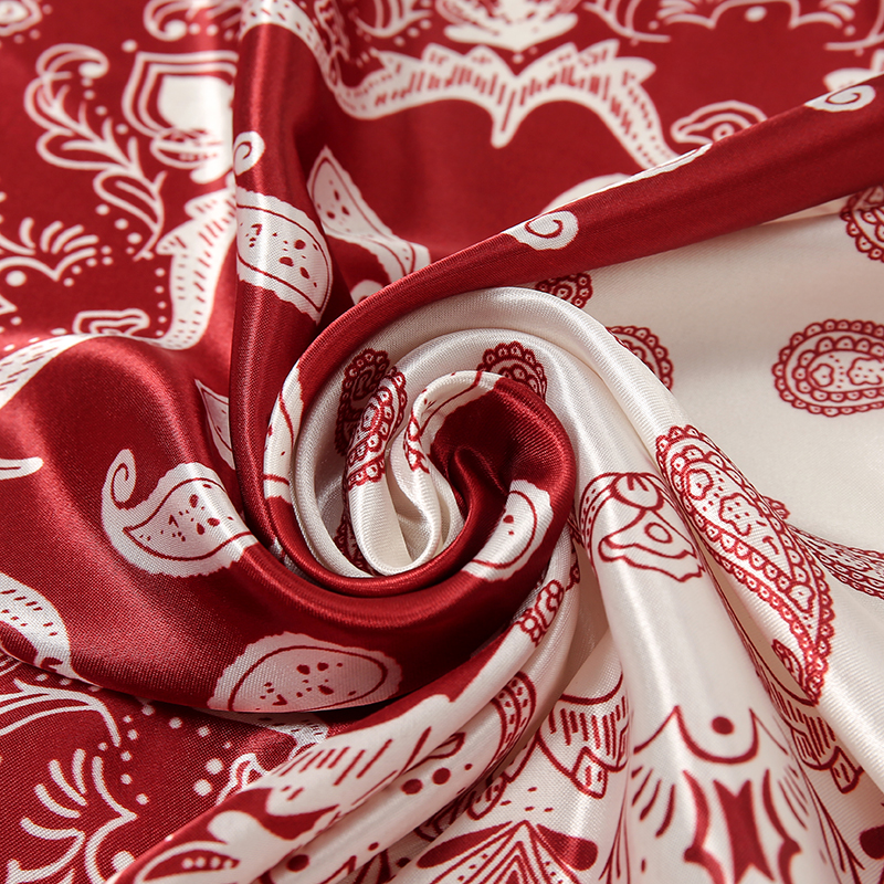 Satin Square Scarf Women Musli - Face Scarf Mask recension och pris
