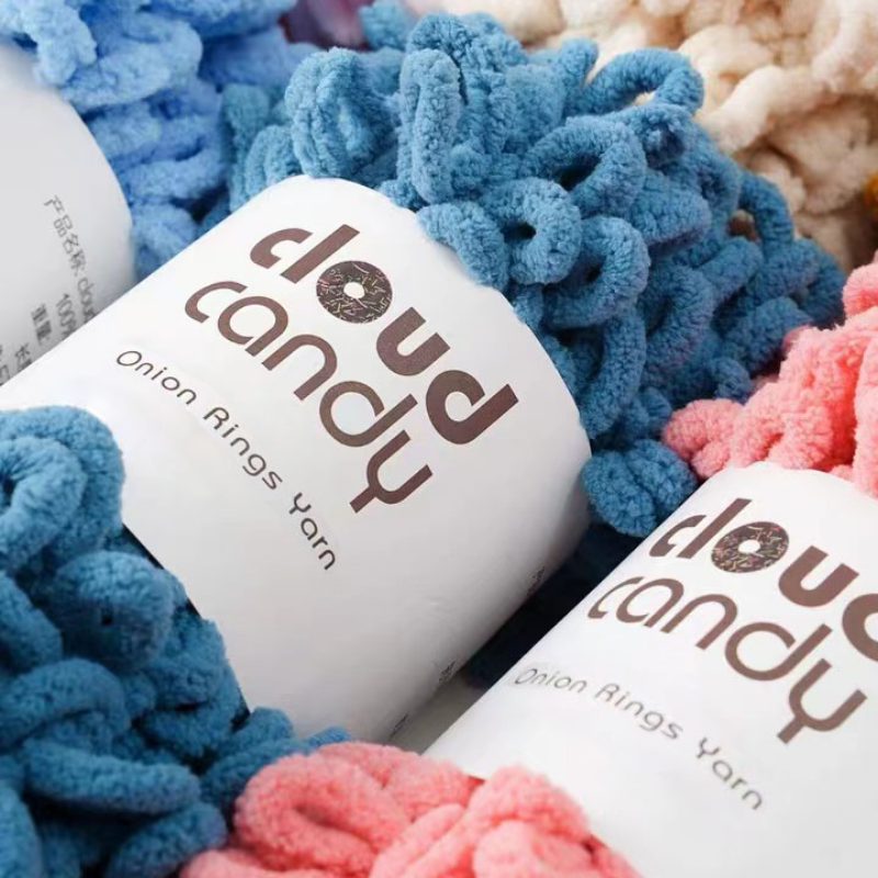 100g/Roll Finger Loop Yarn Thr - Woven Scarf Blanket recension och pris