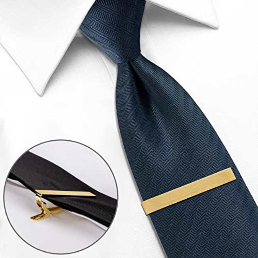 HAWSON 2 inch Tie Clip for Men - Tie Bar Set Gift recension och pris