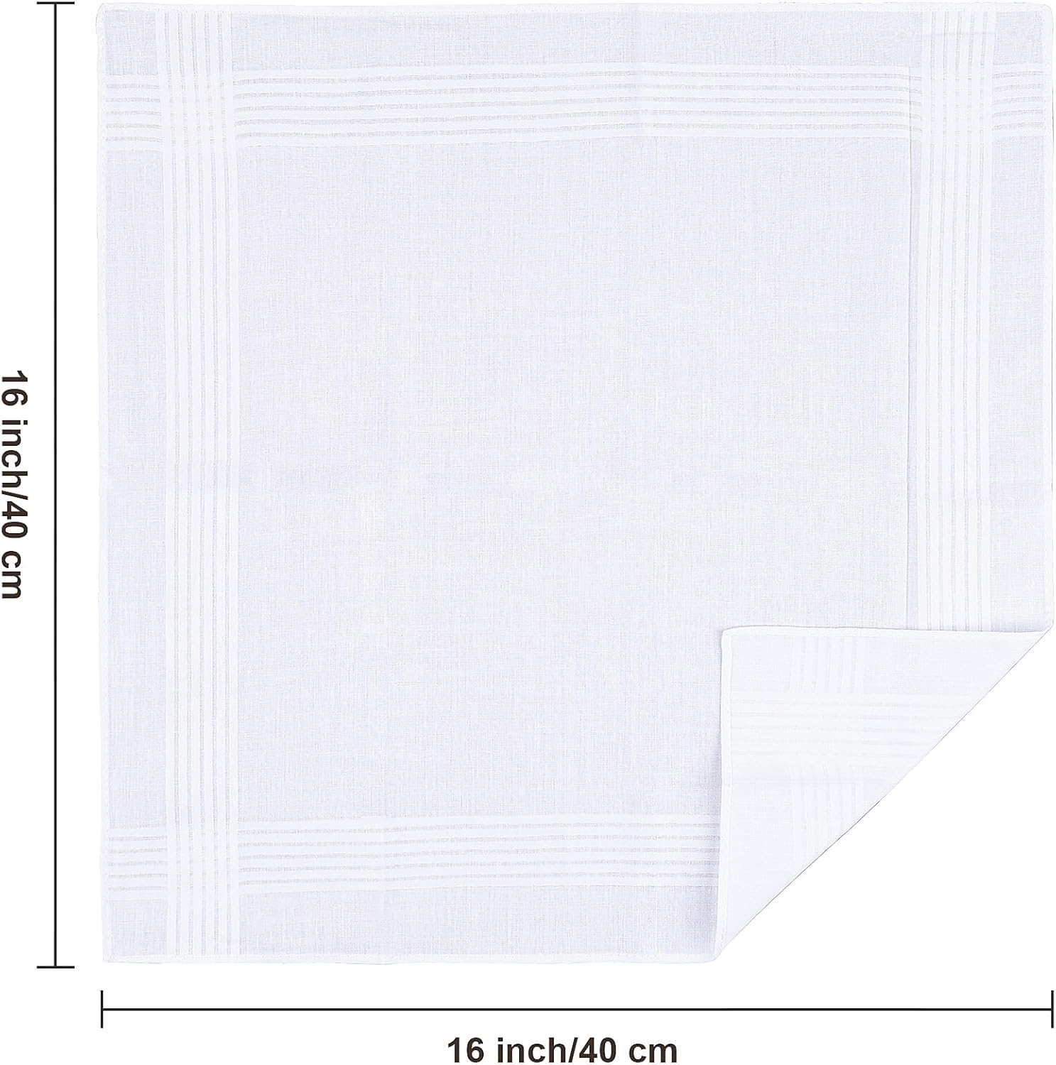 20 Pcs Cotton Handkerchiefs fo - Handkerchief Cotton Men recension och pris