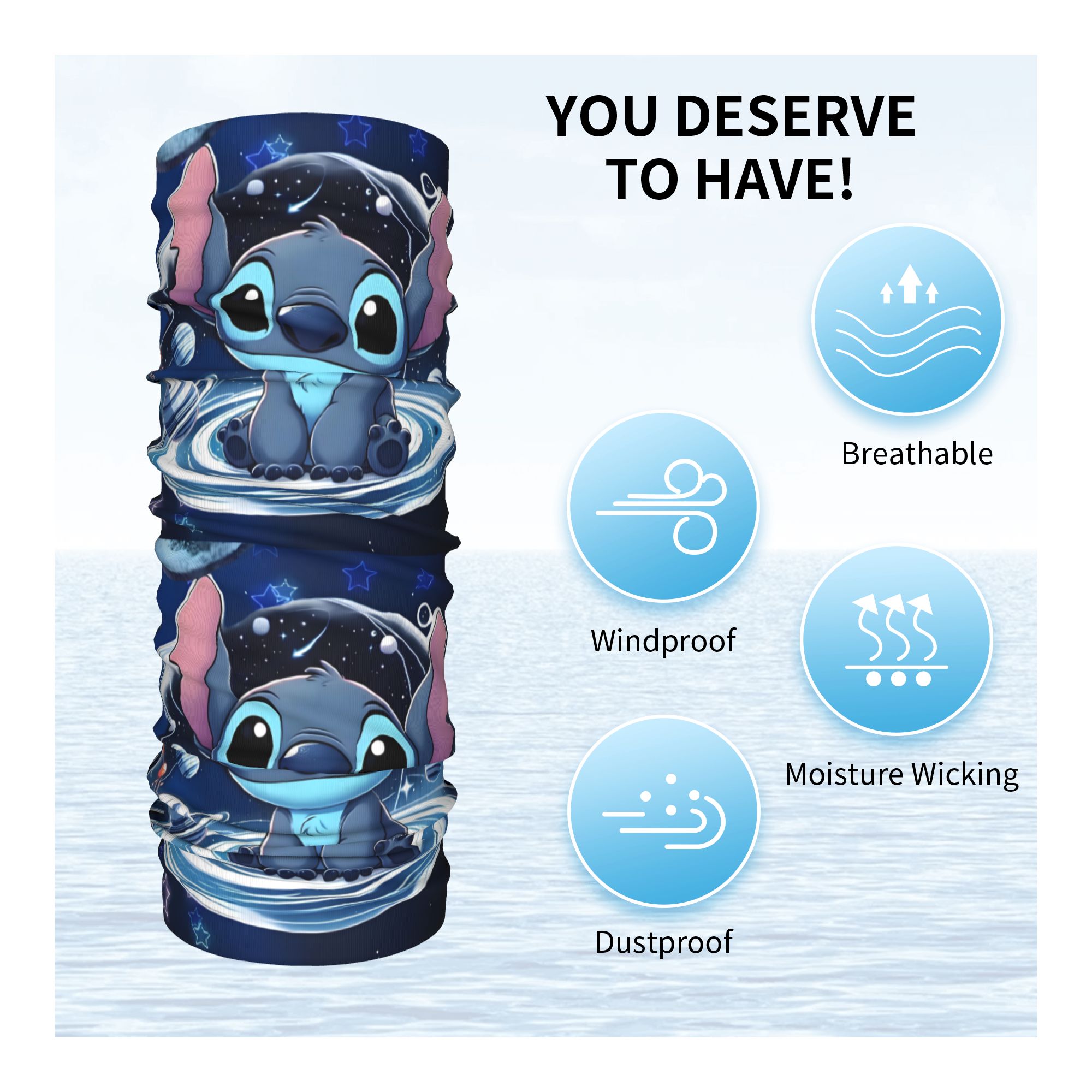 Custom S-Stitchs Animation Win - Neck Warmer Tube recension och pris