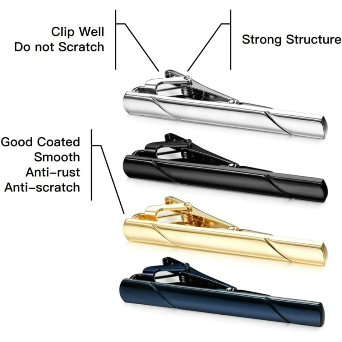 Father's Day Gift Men's Tie Cl - Tie Bar Set Gift recension och pris