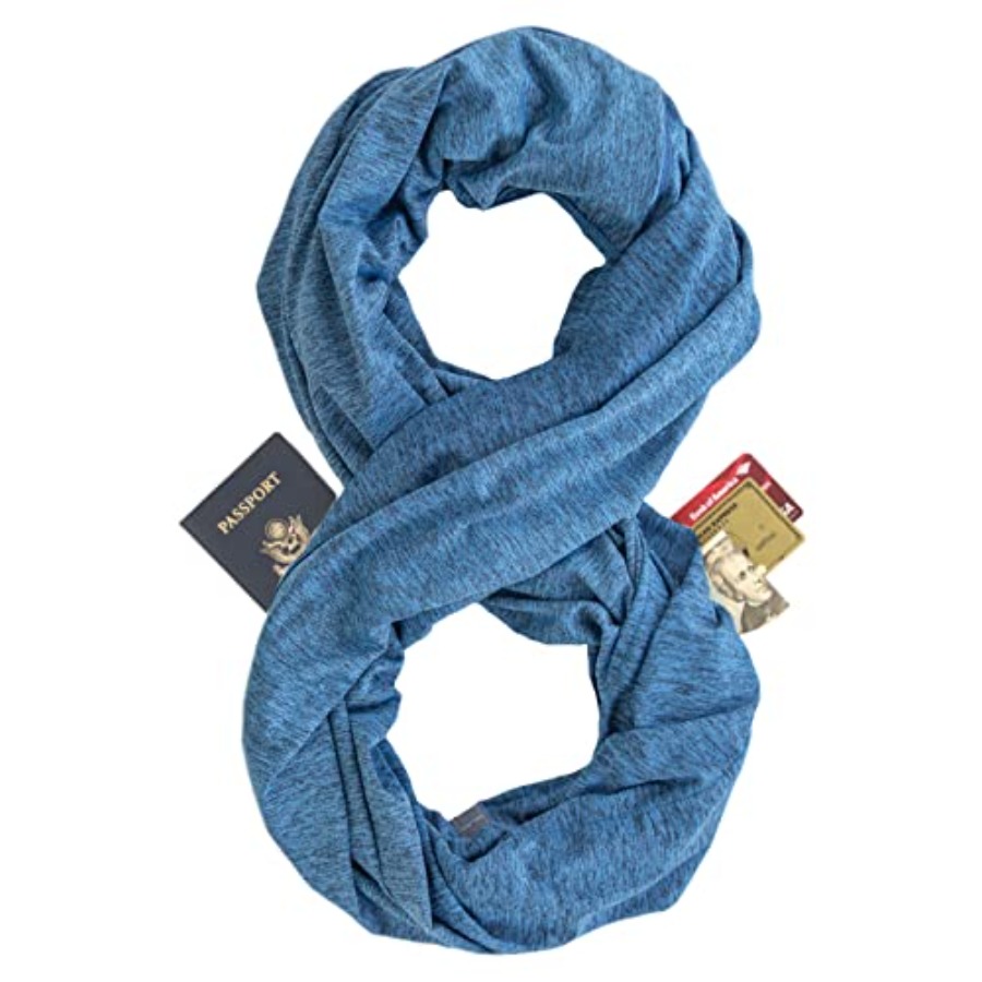 Infinity Travel Scarf Loop wit - Infinity Scarf Knit recension och pris