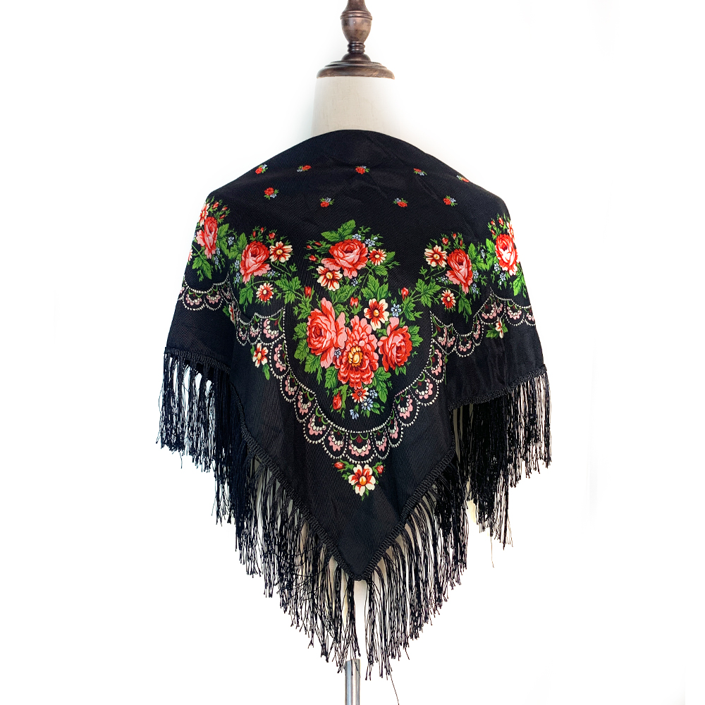 Traditional Russian Square Sca - Bandana Cotton recension och pris
