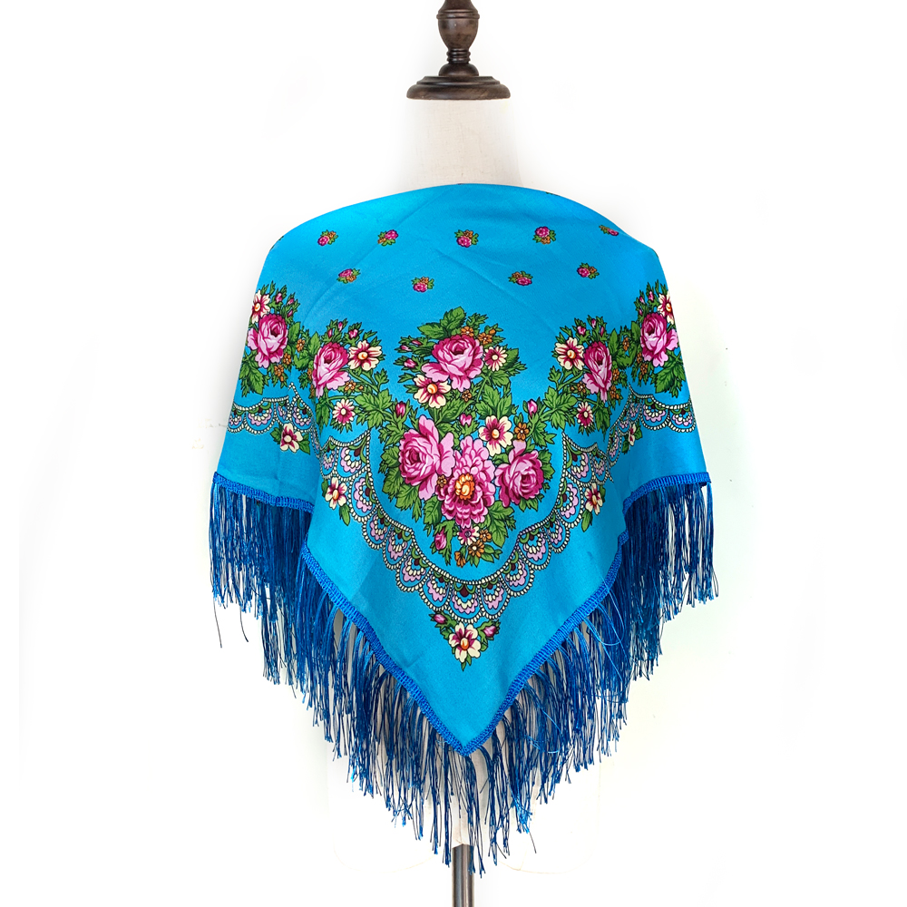 Traditional Russian Square Sca - Bandana Cotton recension och pris