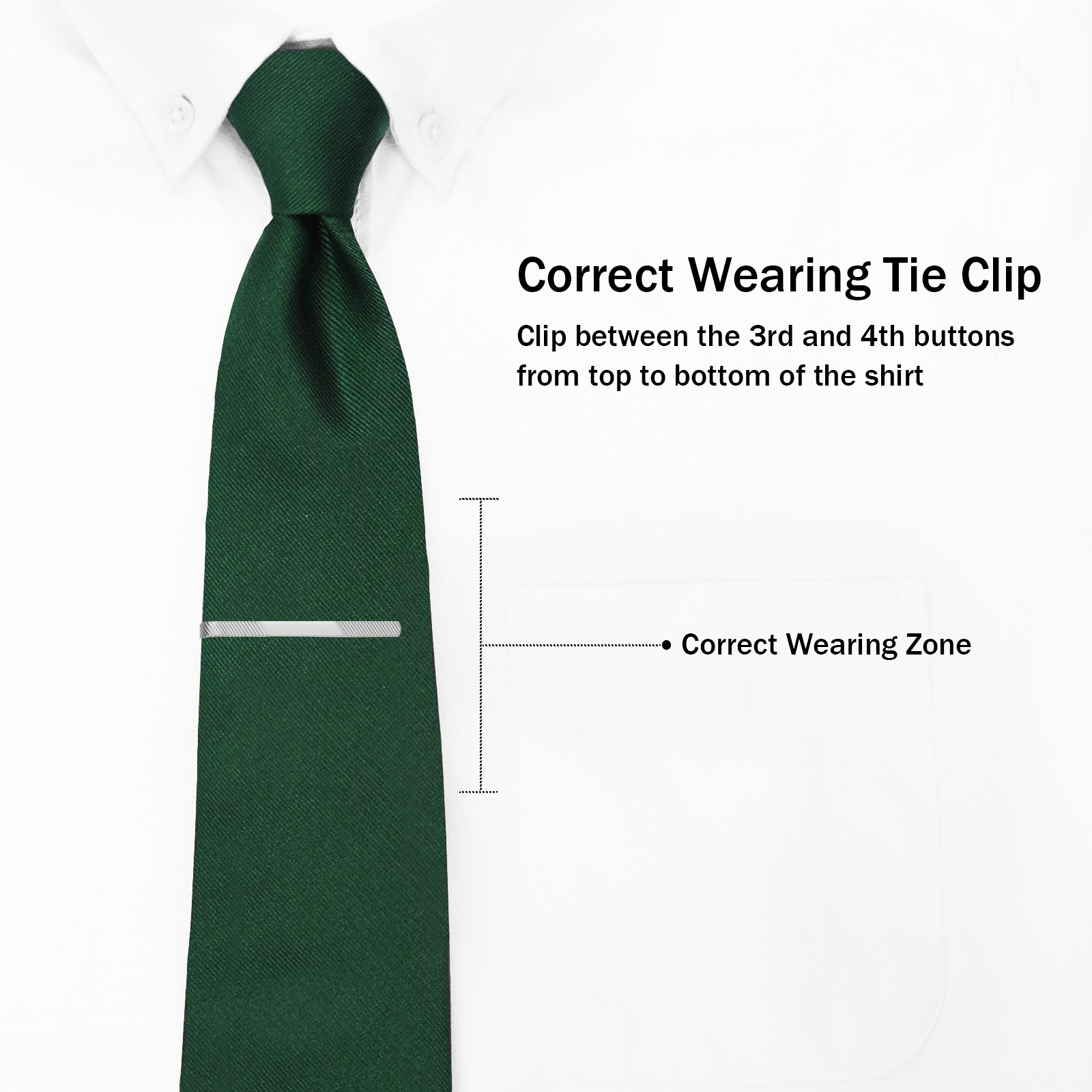 TAIGRAMA 2.5 inch Tie Clip for - Tie Bar Set Gift recension och pris